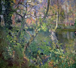The Rains of Moguda, 1917 by Joaquin Mir Trinxet